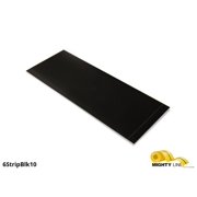 Mighty Line, Black, 6" by 10" Segments, Peel and Stick 10" Strips