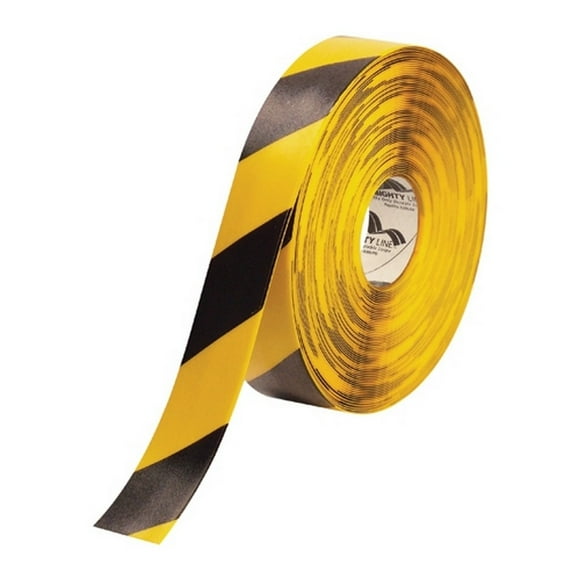 Mighty Line Deluxe Safety Tape Yellow/Black 2" X 100'