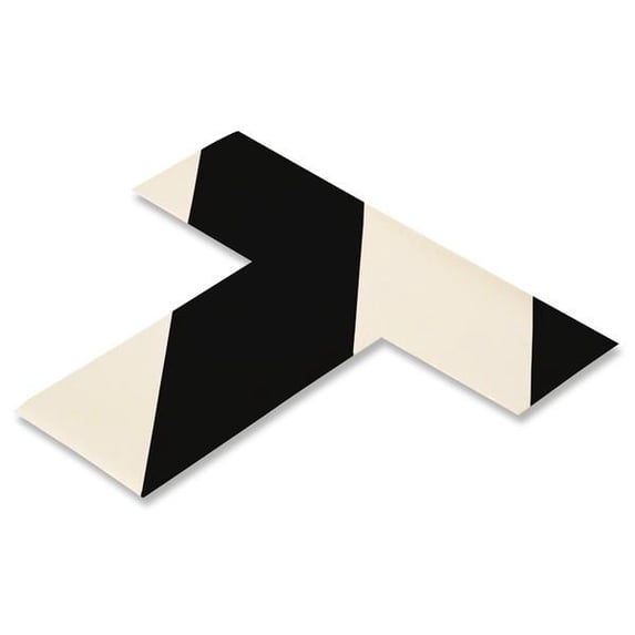 Mighty Line 2" Wide Solid Black and White T - Pack of 100