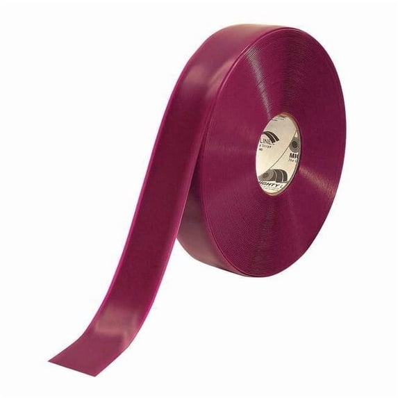 Mighty Line Floor Tape,Purple,2 inx100 ft,Roll 2RP