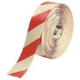 thumbnail image 1 of Mighty Line Floor Tape,Red/White,3 inx100 ft,Roll 3RWCHVRED, 1 of 1