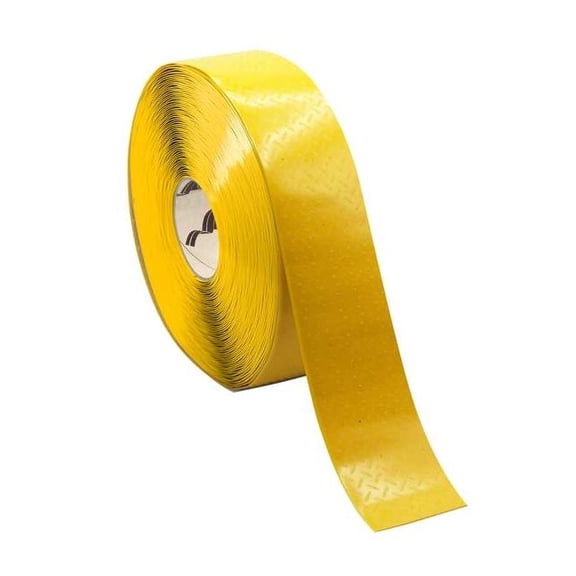Mighty Line Floor marking,Yellow,3 inx3 in,Roll MT301