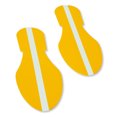 thumbnail image 1 of Mighty Line Yellow Footprint with Glowing Center - Pack of 50, 1 of 1