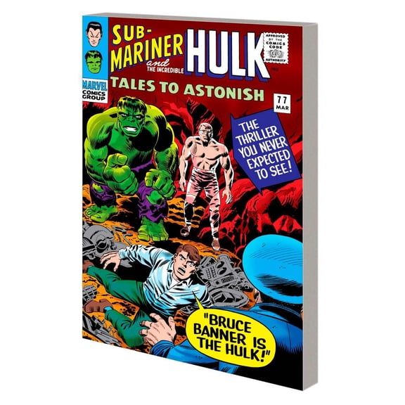 Mighty MMW Incredible Hulk Tp Vol 03 Less Monster More Man Direct Edition Marvel Prh Comic Book