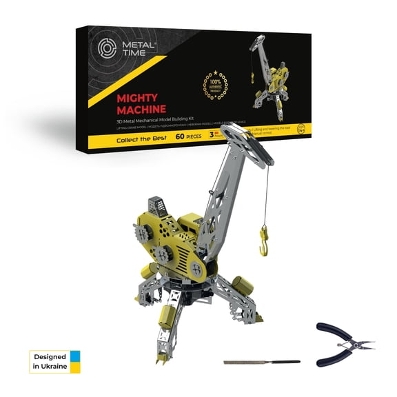 Mighty Machine Crane DIY model kit