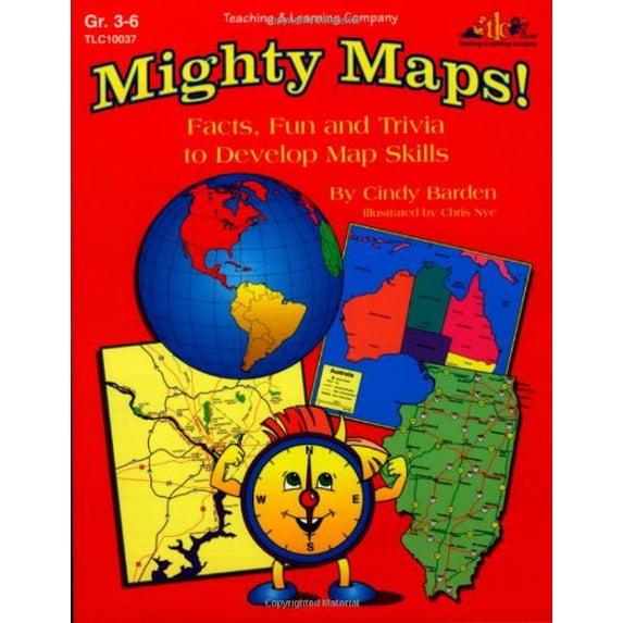 Pre-Owned Mighty Maps! Facts Fun and Trivia to Develop Map Skills Paperback