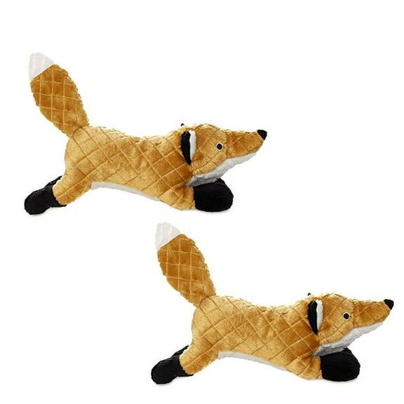 Mighty Massive Nature Fox, 2-Pack Dog Toys