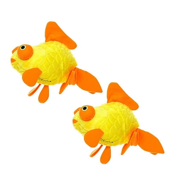 Mighty Massive Ocean Goldfish, 2-Pack Dog Toys