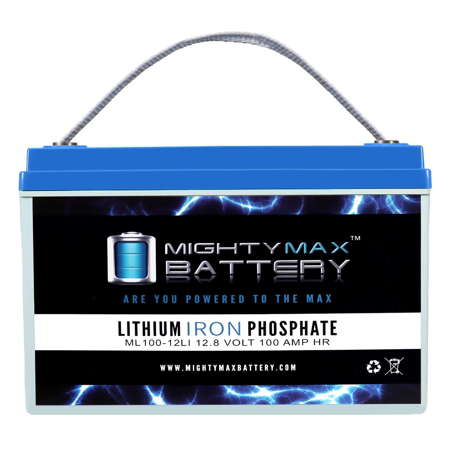  LiTime 24V 100Ah LiFePO4 Lithium Battery, Built-in 100A BMS,  4000+ Cycles Rechargeable Battery, Max. 2560W Load Power, Perfect for  RV/Camper, Solar, Marine, Overland/Van, Off-Grid Applications… : Automotive