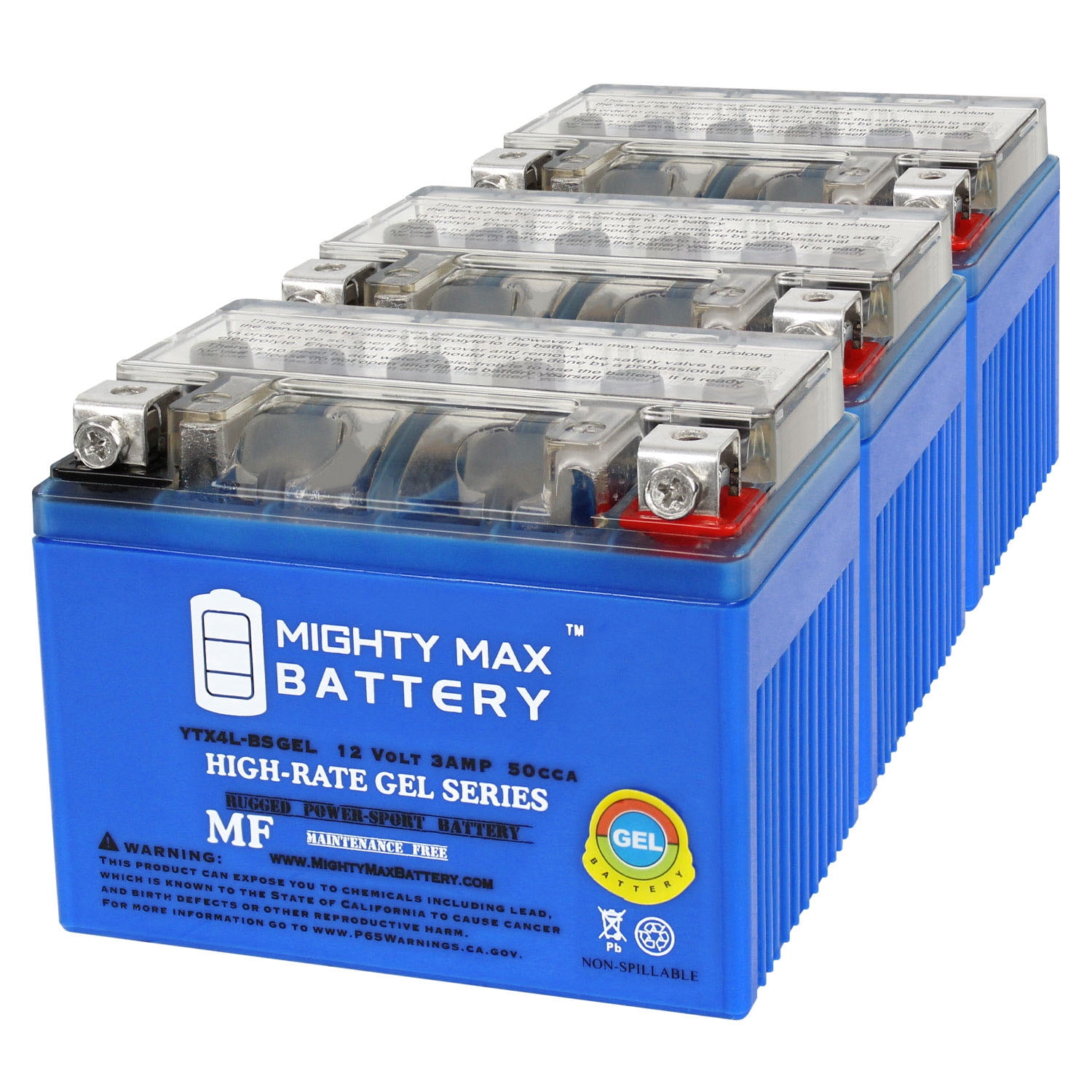 E44-Batterie gel cycle long 12v 150ah 483 x 170 x 241mm à 429,00 € (Tension  12V)