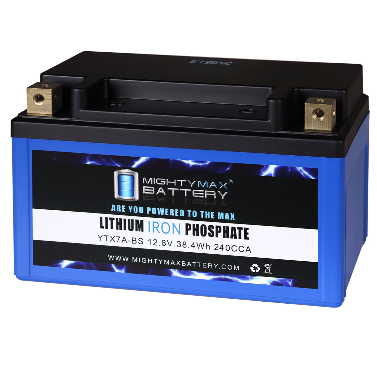 Mighty Max Battery, Lithium Iron Phosphate Battery, YTX9-BS, 300