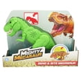 thumbnail image 1 of Mighty Megasaur: Bend & Bite T-Rex with Lights & Sounds Age 3-8 Action Figure, Plastic Green (12.5"), 1 of 7
