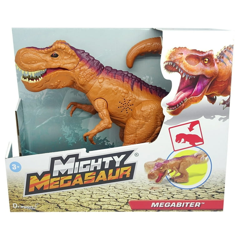 Mighty Megasaur: MegaBiter Orange T-Rex W/ Lights & Sounds Mighty Megasaur: MegaBiter Orange T-Rex W/ Lights & Sounds