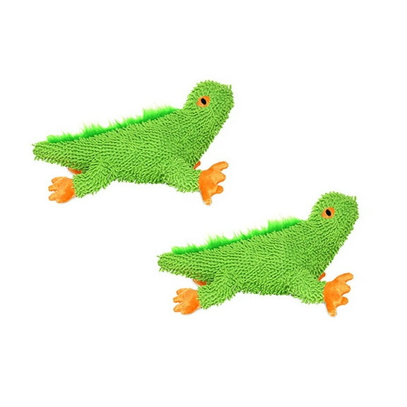 Mighty Micro Fiber Lizard, 2-Pack Dog Toys