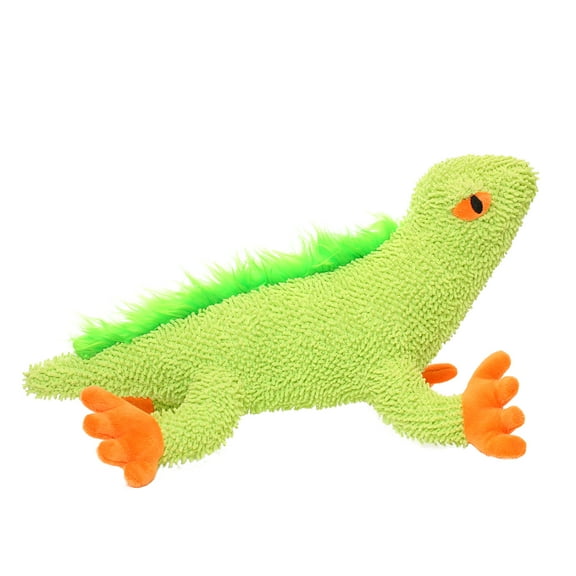 Mighty Microfiber Lizard Durable Plush Squeaky Dog Toy