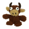thumbnail image 1 of Mighty Microfiber Ball Medium Bull, Squeaky Durable Dog Toy, 1 of 3