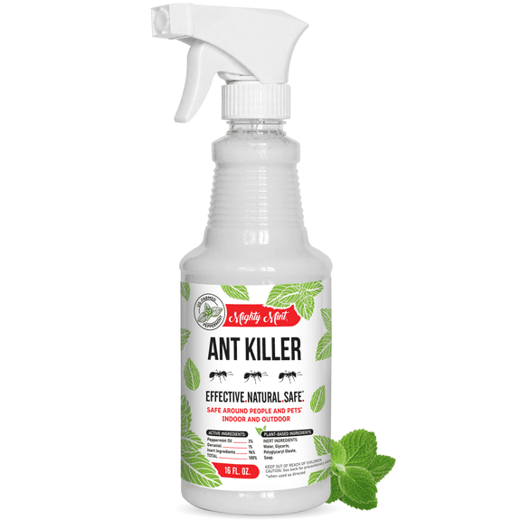 Mighty Mint Indoor Ant & Cockroach Killer Spray, 16 fl oz