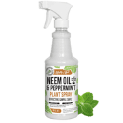 Mighty Mint Neem Oil and Peppermint Plant Spray, Cold-Pressed, 16 oz