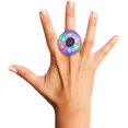 thumbnail image 1 of Mighty Mojo Disco Ring Light Up LED Color Changing Party Accessory, 1 of 5