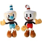 مايتي موجو The Cuphead Show Cuphead Mugman 15 بوصة مجموعة دمية أفخم