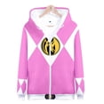 thumbnail image 1 of Mighty Morphin Power Rangers 3D Print Zipper Hoodie Cosplay Zipper Sweatshirt TV Series Clothes, 1 of 1