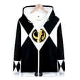 thumbnail image 1 of Mighty Morphin Power Rangers 3D Print Zipper Hoodie Cosplay Zipper Sweatshirt TV Series Clothes, 1 of 1
