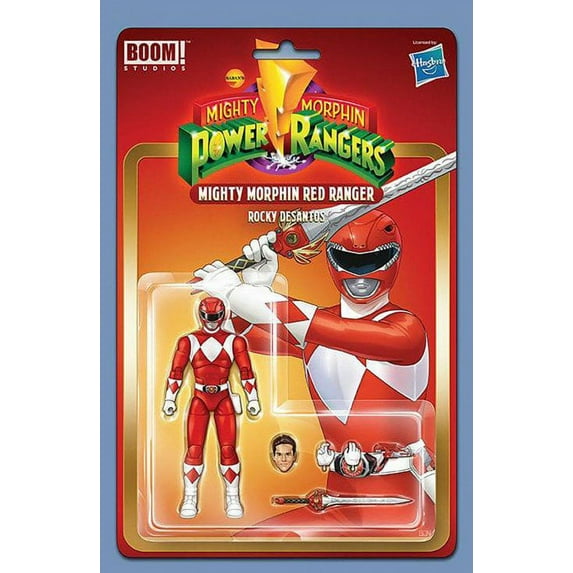 Mighty Morphin Power Rangers (5th Series) #102C VF ; Boom! Comic Book