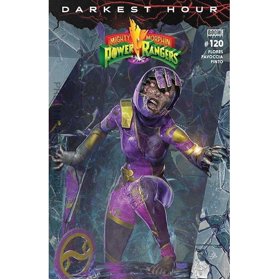 Mighty Morphin Power Rangers (5th Series) #120B VF ; Boom! Comic Book