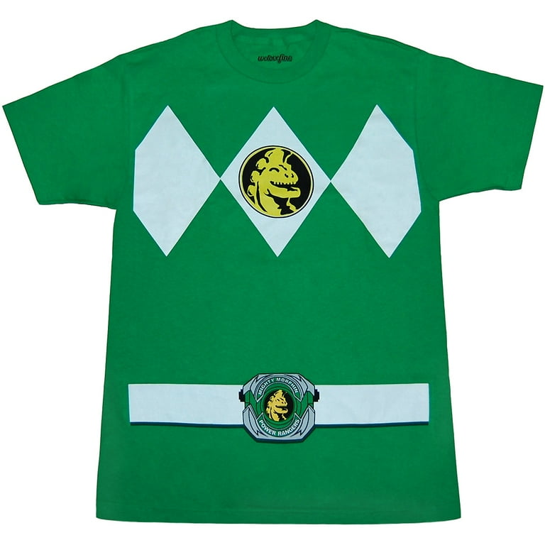 Mighty Morphin Power Rangers Green Ranger Costume T-Shirt