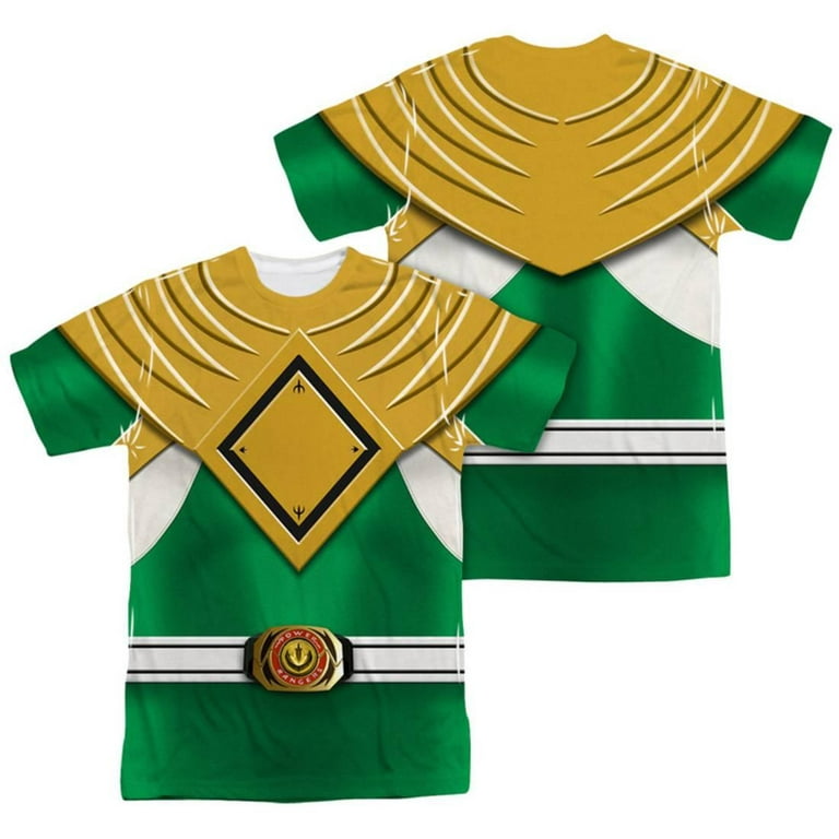 Mighty Morphin Power Rangers Green Ranger (Front Back Print