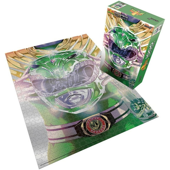 Mighty Morphin Power Rangers Green Ranger Puzzle