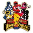 thumbnail image 1 of Mighty Morphin Power Rangers Group Rangers Car Magnet, 1 of 1