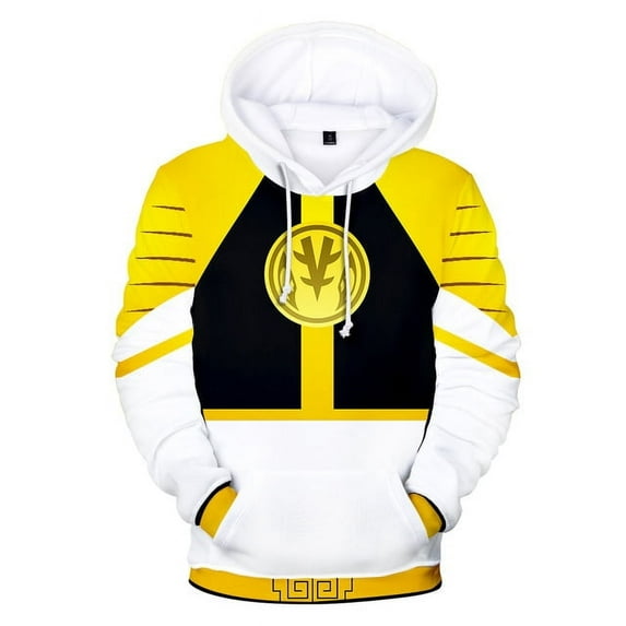 Mighty Morphin Power Rangers Hoodie Casual Sweatshirt Long Sleeve Pullover Cosplay Hoodies