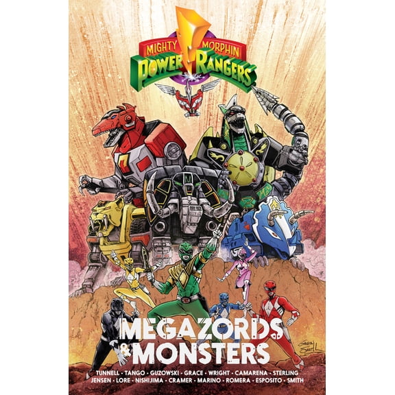 Mighty Morphin Power Rangers Mighty Morphin Power Rangers: Megazords & Monsters, (Paperback)