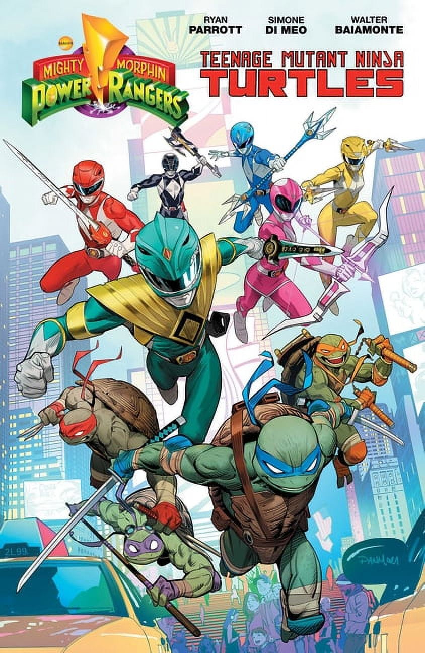 RYAN PARROTT; SIMONE DI MEO Mighty Morphin Power Rangers: Mighty Morphin Power Rangers/Teenage Mutant Ninja Turtles (Paperback)