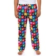 thumbnail image 1 of Mighty Morphin Power Rangers Pajama Pants Men's Helmet Grid PJ Sleep Lounge Bottoms, 1 of 7