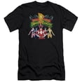 thumbnail image 1 of Mighty Morphin Power Rangers Rangers Unite Mens Slim Fit Shirt, 1 of 2