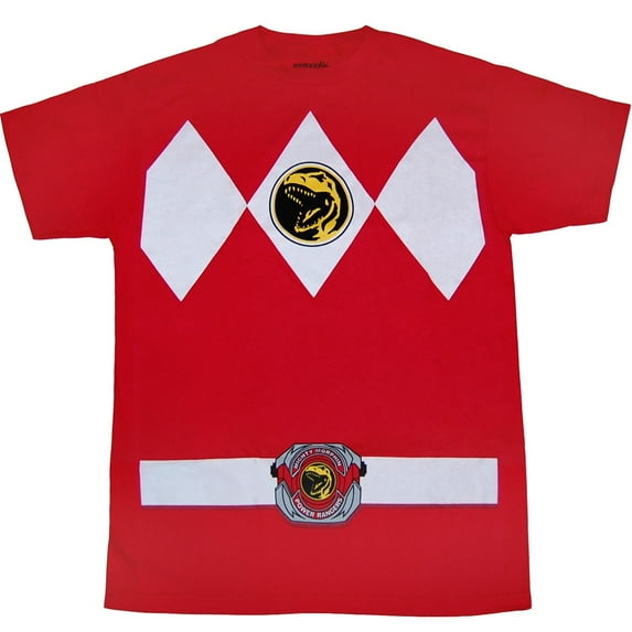Mighty Morphin Power Rangers Red Ranger Suit T-Shirt