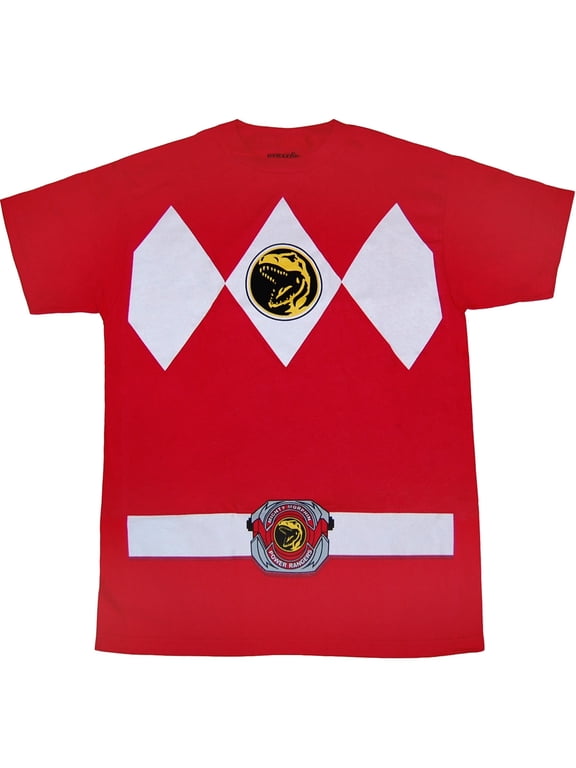 Mighty Morphin Power Rangers Red Ranger Suit T-Shirt