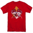 thumbnail image 1 of Mighty Morphin Power Rangers Retro Rangers Mens Short Sleeve Shirt, 1 of 2