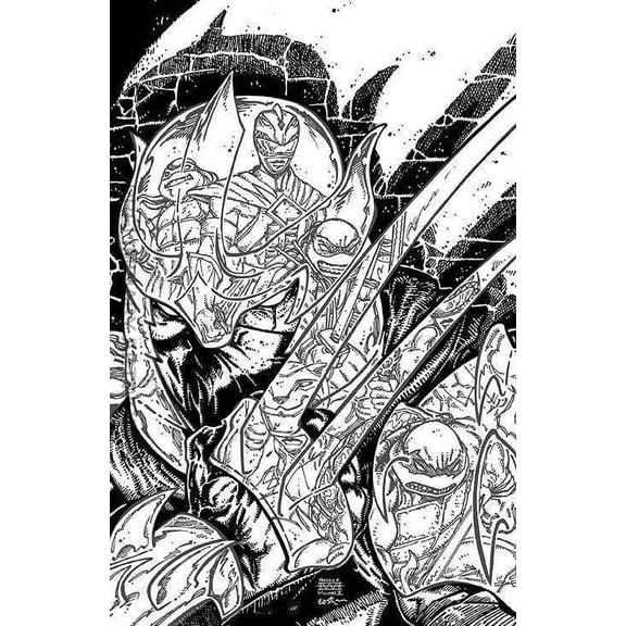 Mighty Morphin Power Rangers/ Teenage Mutant Ninja Turtles II #2F VF ; Boom! Comic Book