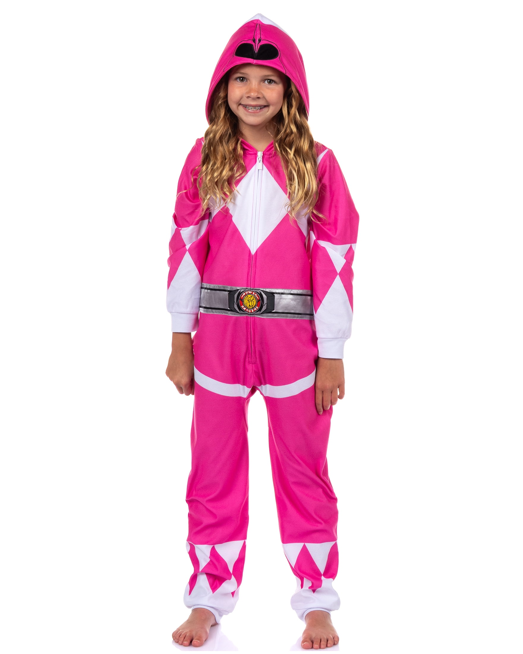 Mighty Morphin Power Rangers Unisex Kids' MMPR Pajama Union Suit 1PC ...