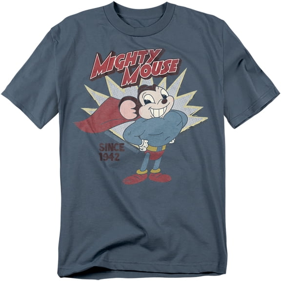 Mighty Mouse 1942 Officially Licensed Adult T-Shirt S