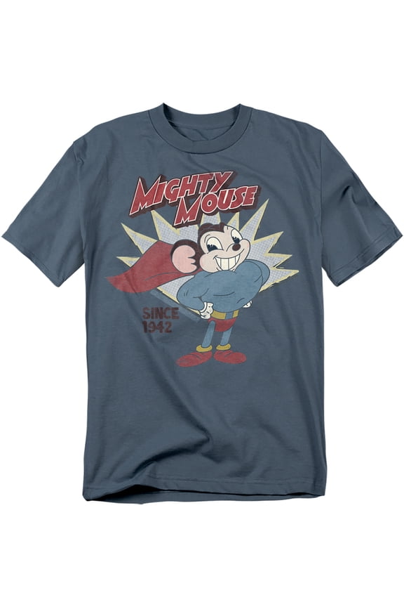 Mighty Mouse 1942 Officially Licensed Adult T-Shirt S