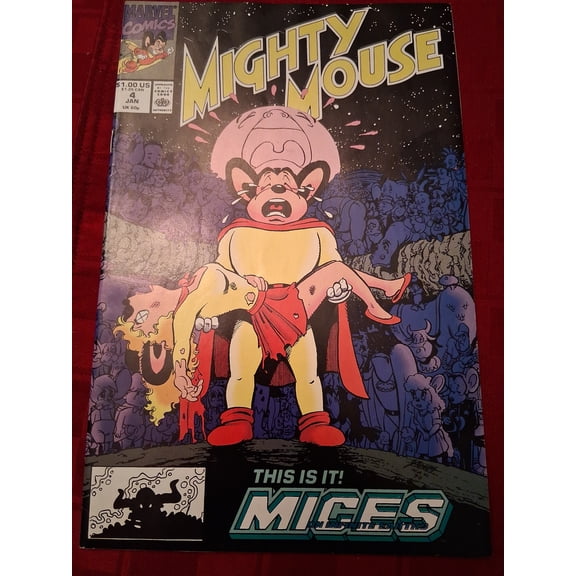 Mighty Mouse #4 Comic Book