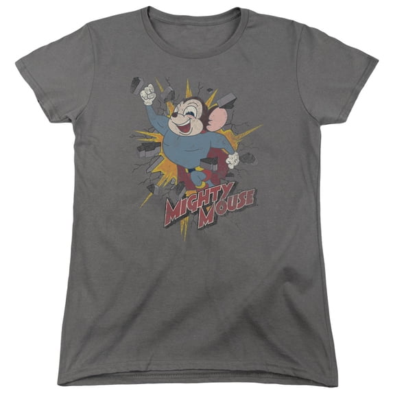 Mighty Mouse - Break Through - Women's Short Sleeve Shirt - XX-Large