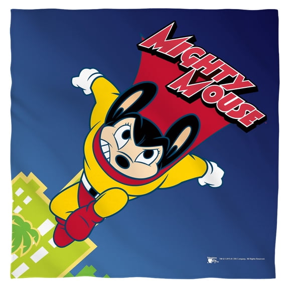Mighty Mouse - City Watch - Bandana - 22" x 22"