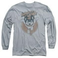 thumbnail image 1 of Mighty Mouse-Flying With Purpose - Long Sleeve Adult 18-1 Tee - Heather- 2X, 1 of 1