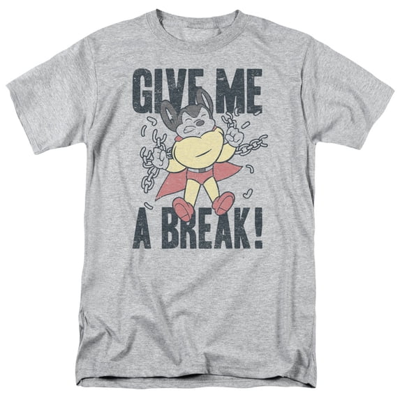 Mighty Mouse - Give Me A Break - Short Sleeve Shirt - Medium