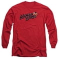 thumbnail image 1 of Mighty Mouse-Might Logo - Long Sleeve Adult 18-1 Tee - Red- Large, 1 of 1